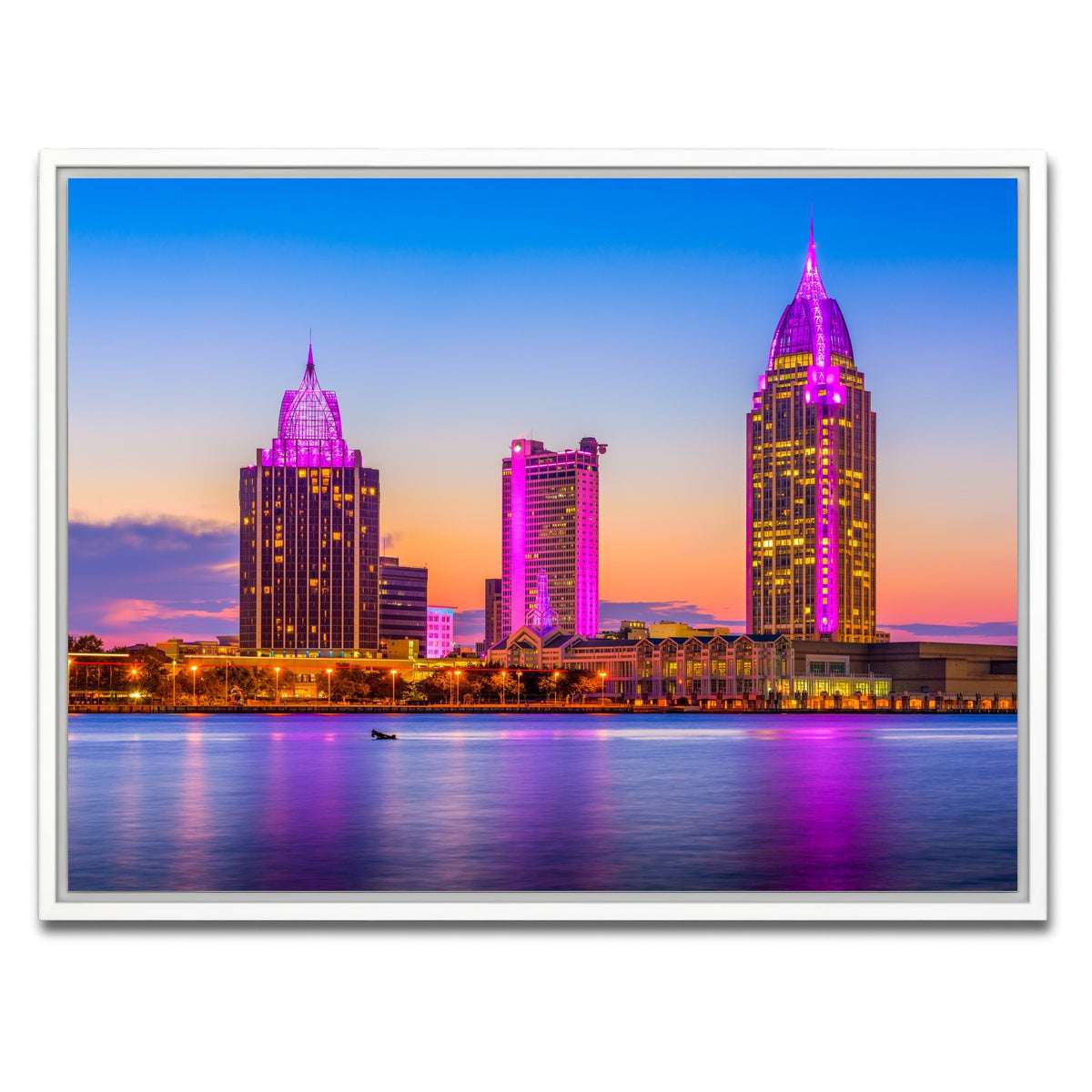 AUTO-MOCKUP WHITE | Mobile | 1 Piece | White Framed Canvas | group=4x3