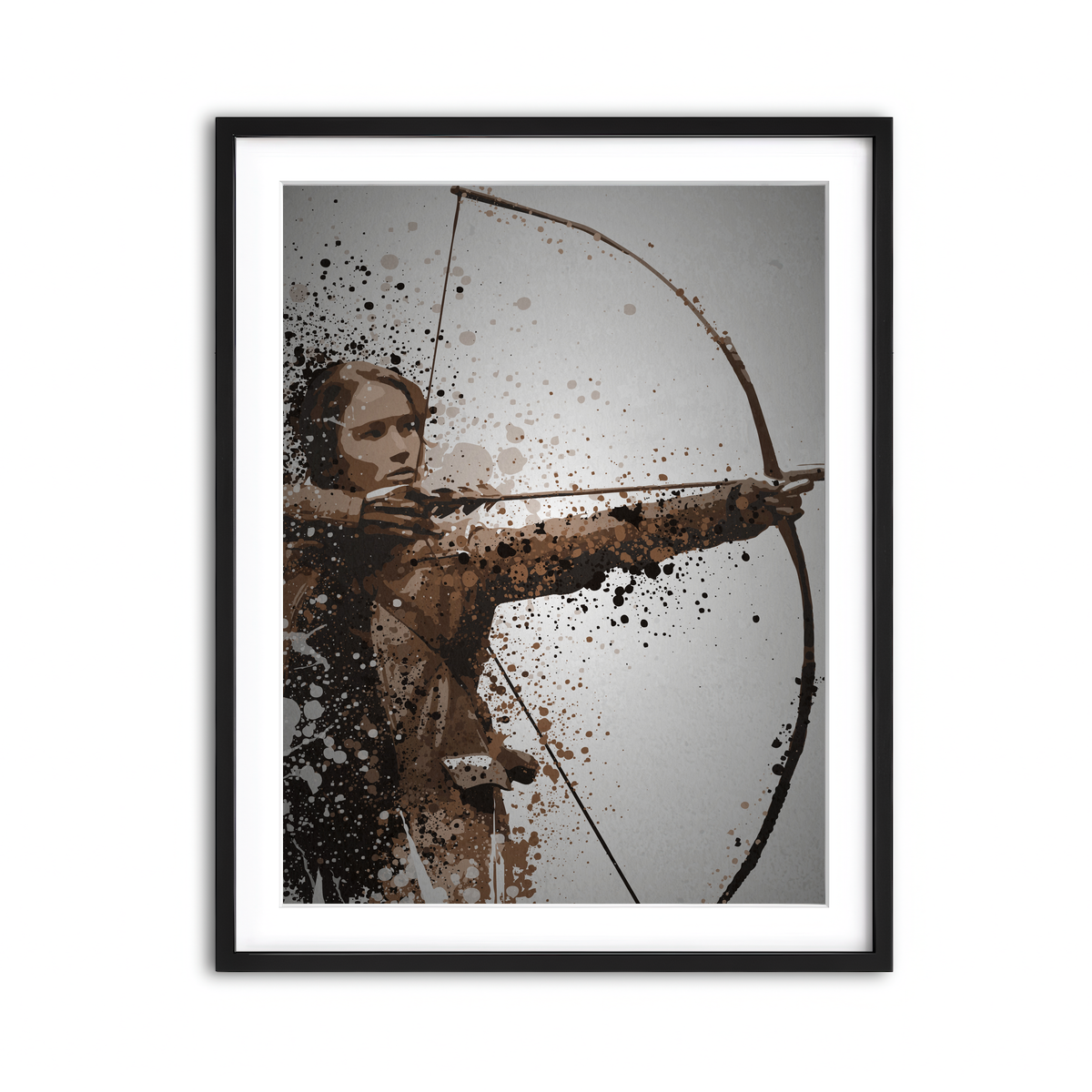 Framed Print 3x4 Black