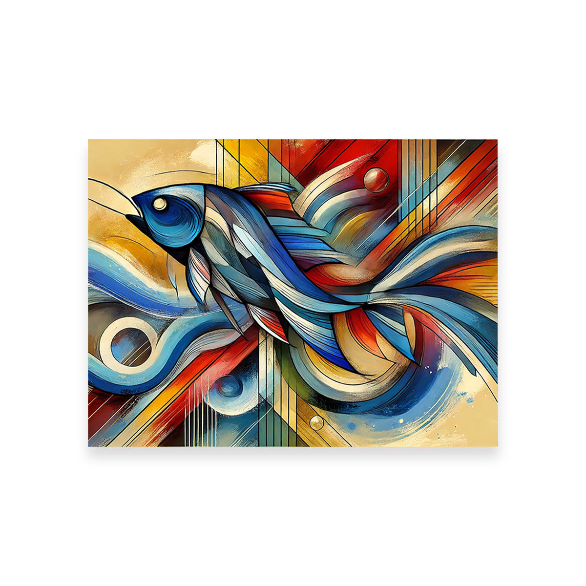 Modern Fish Art Wall Art
