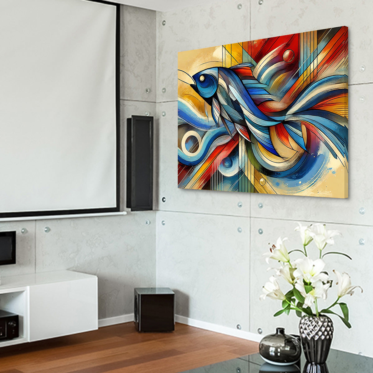 Modern Fish Art Wall Art