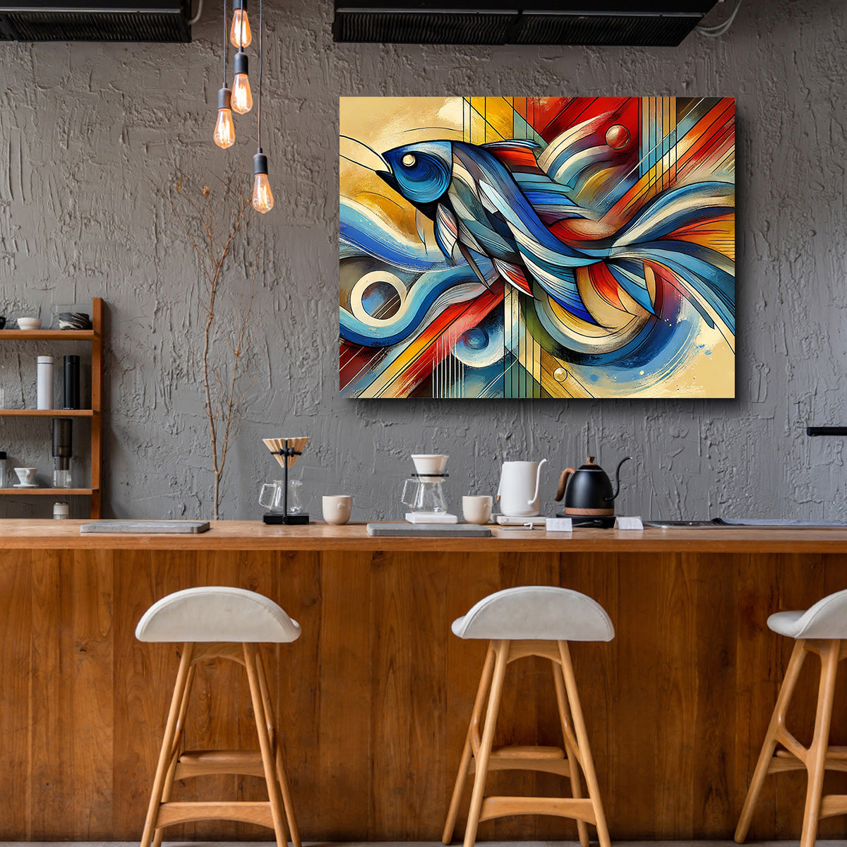 Modern Fish Art Wall Art