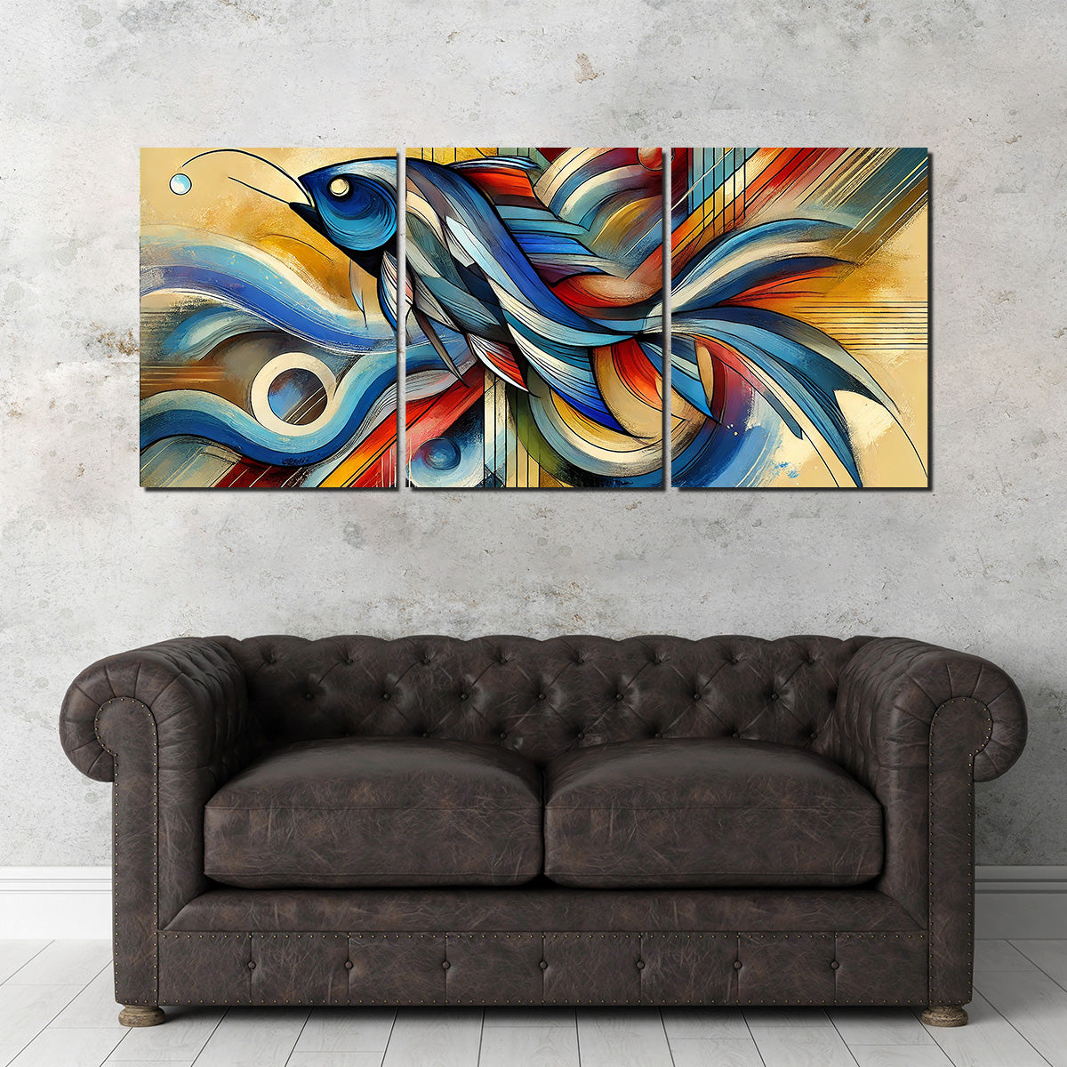 Modern Fish Art Wall Art