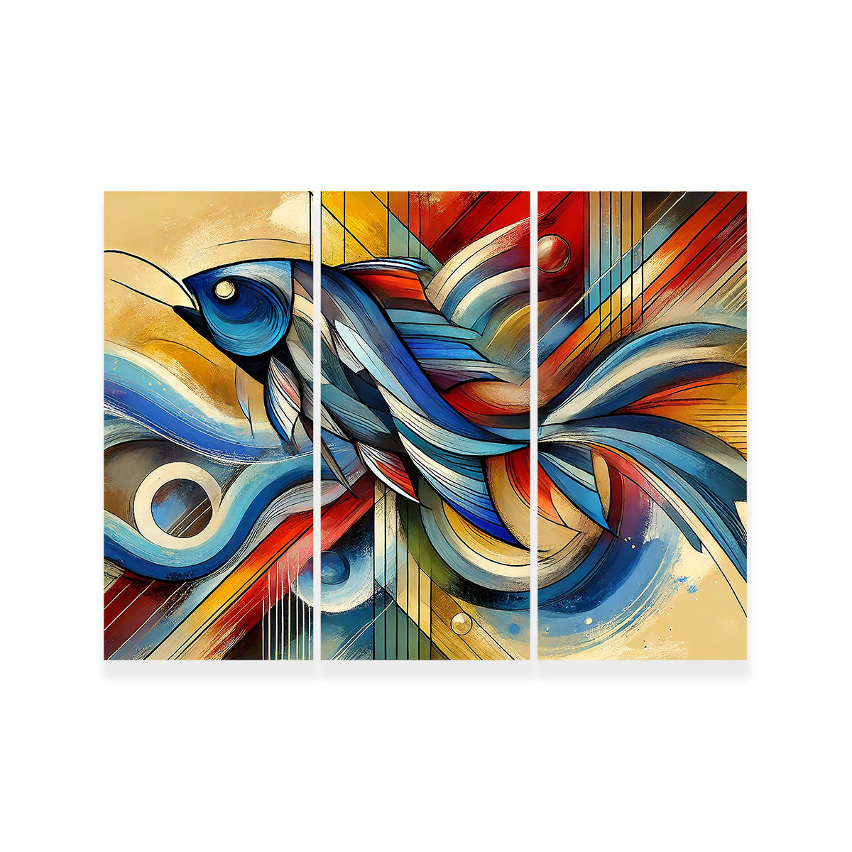 Modern Fish Art Wall Art