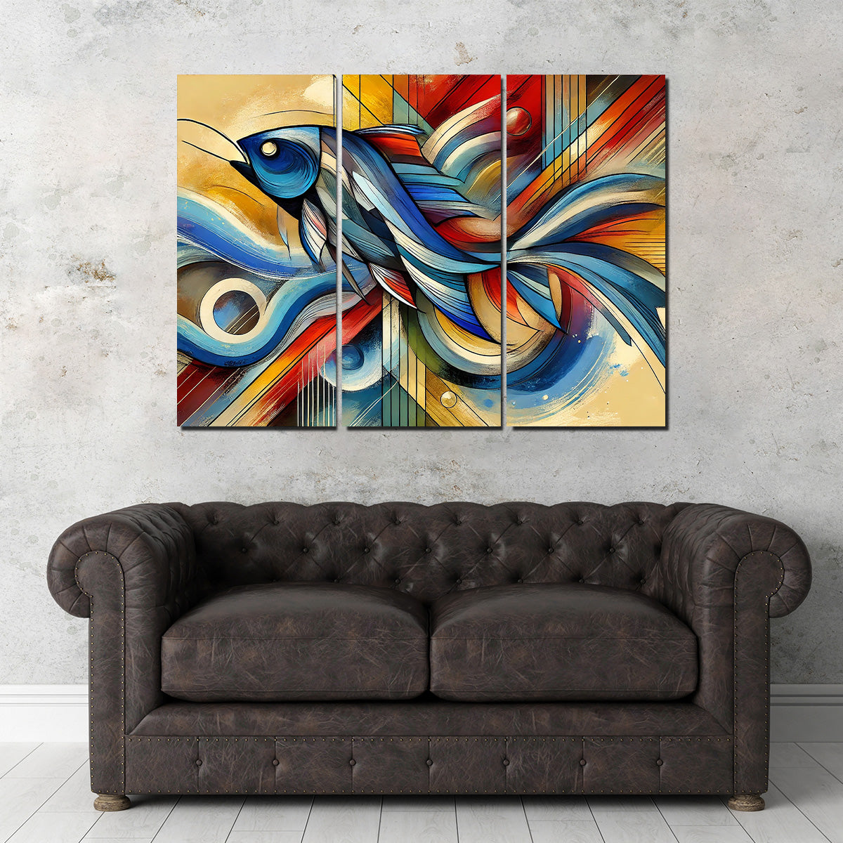 Modern Fish Art Wall Art