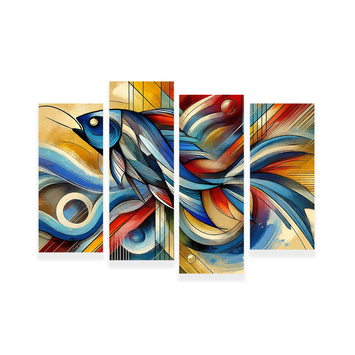 Modern Fish Art Wall Art