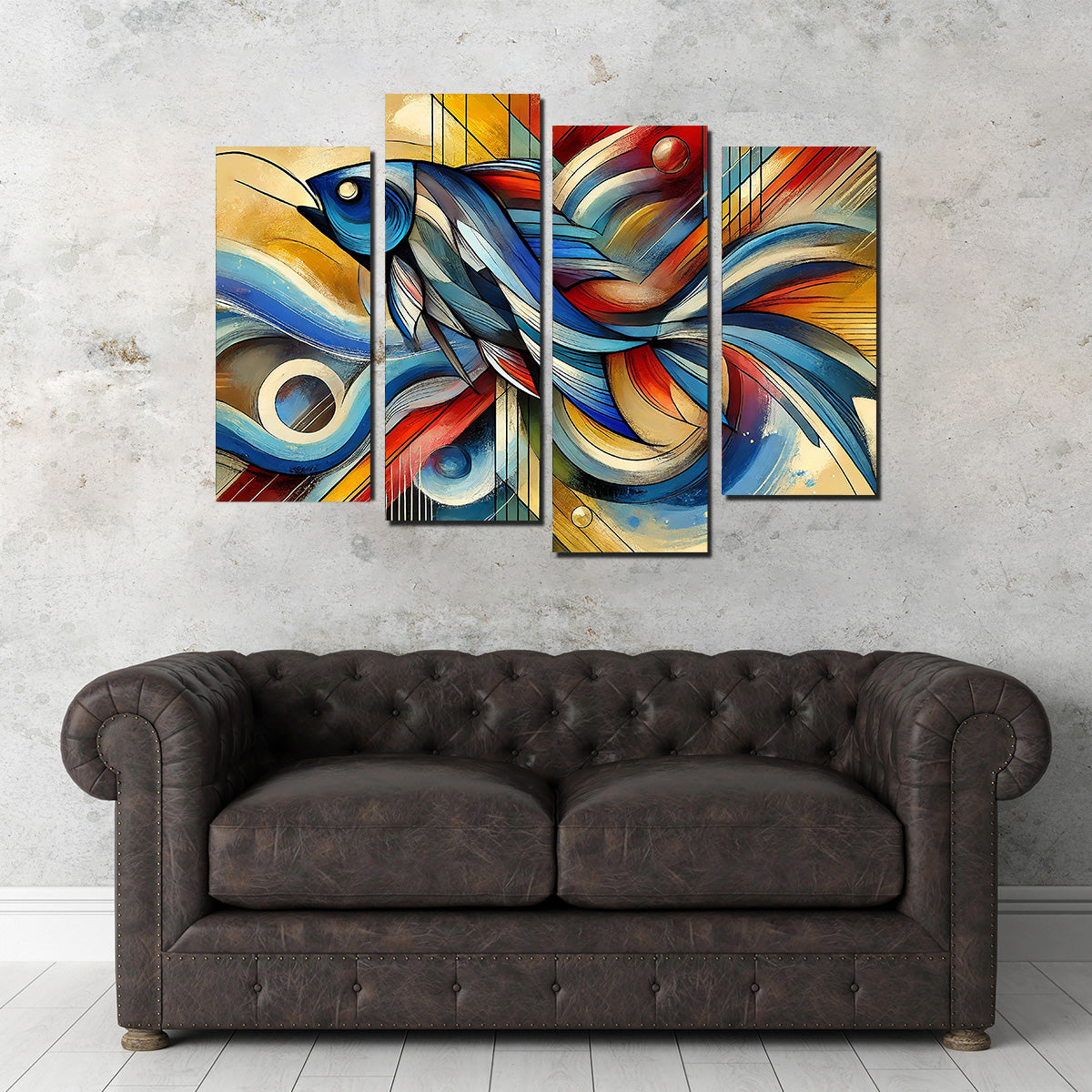 Modern Fish Art Wall Art