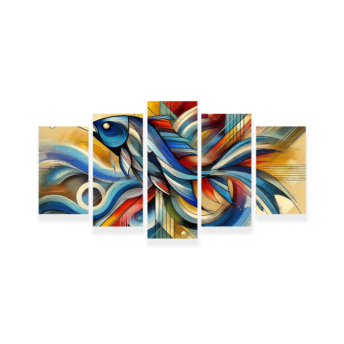 Modern Fish Art Wall Art