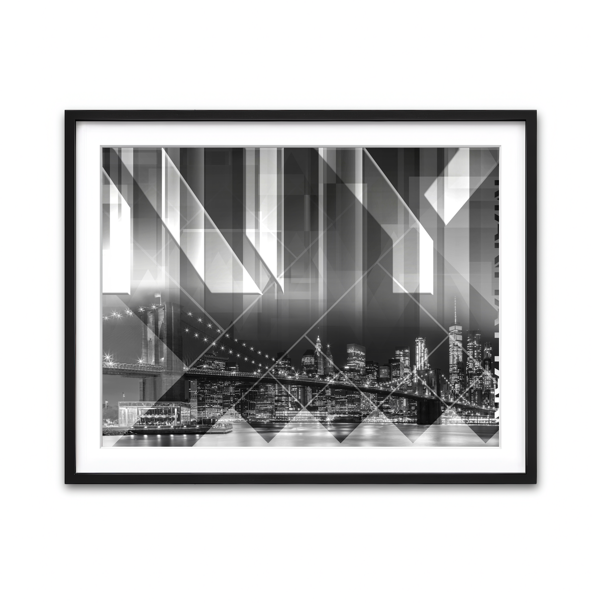 Framed Print 4x3 Black
