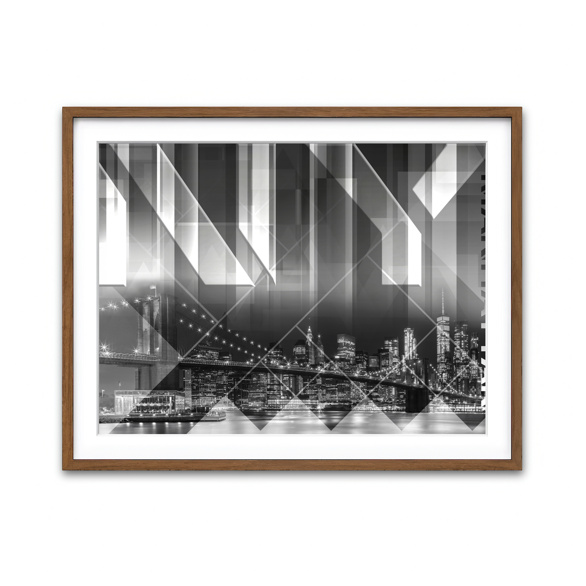 Framed Print 4x3 Walnut