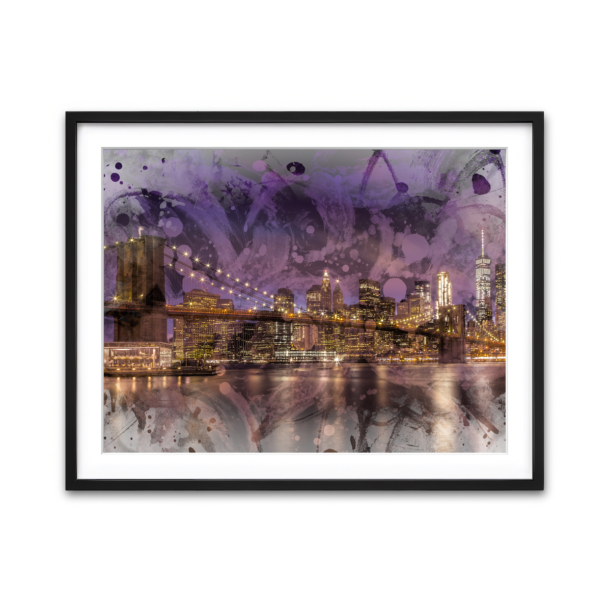 Framed Print 4x3 Black