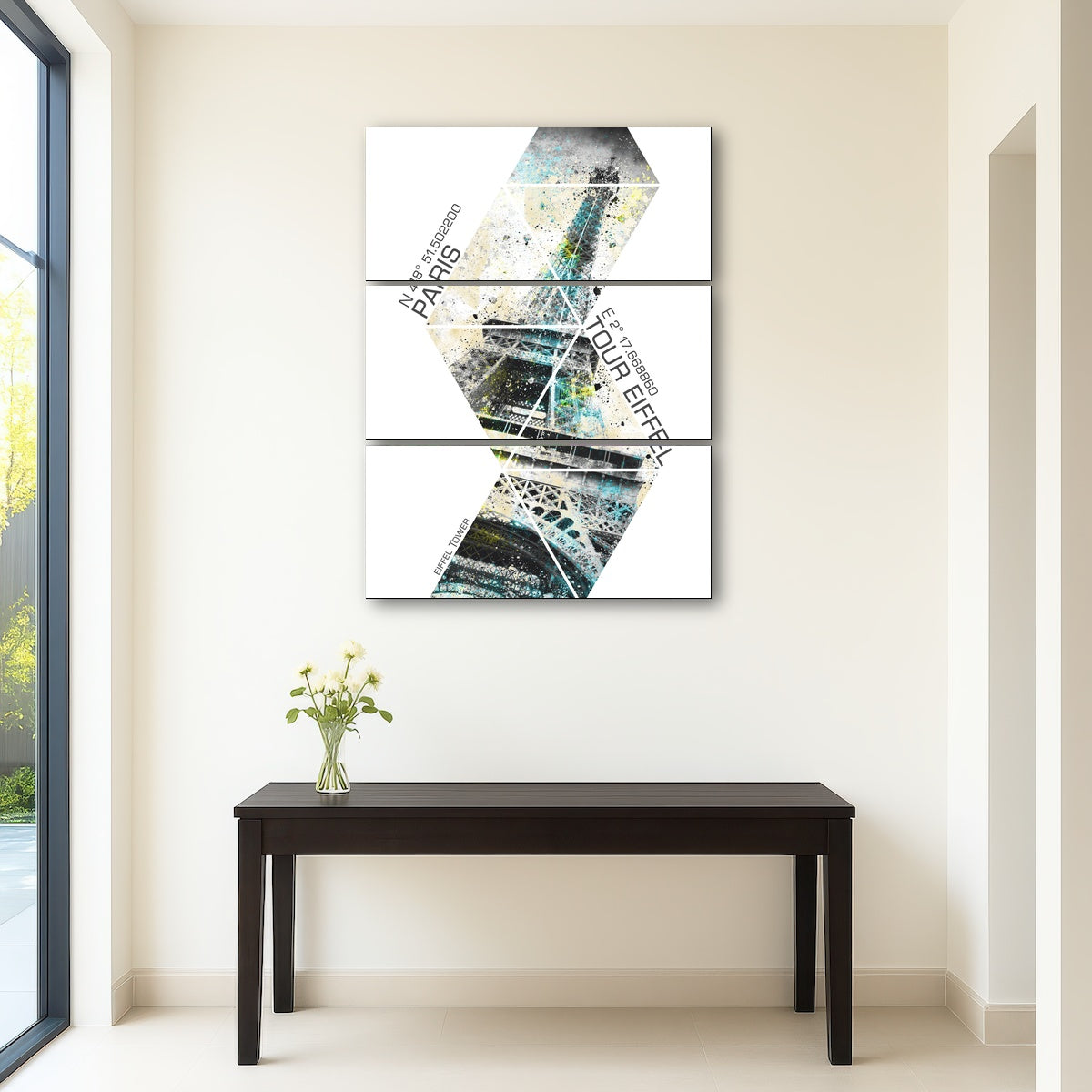 AUTO-MOCKUP ROOM | Modern Art EIFFEL TOWER Coordinates