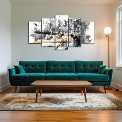 AUTO-MOCKUP ROOM | Modern Art NYC Collage