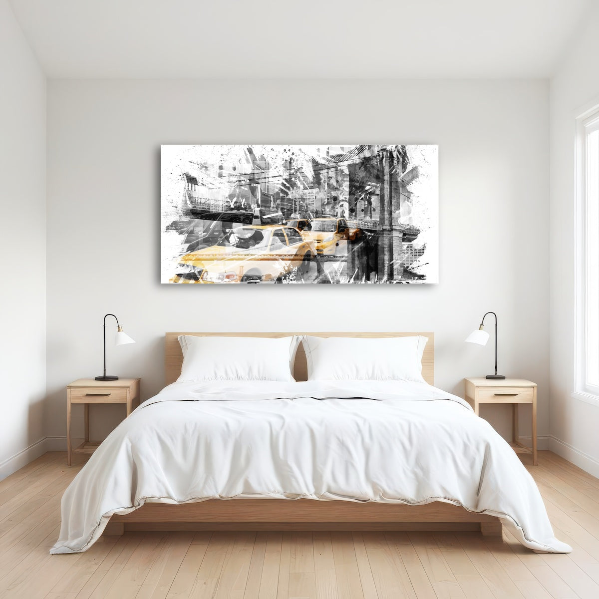 AUTO-MOCKUP ROOM | Modern Art NYC Collage