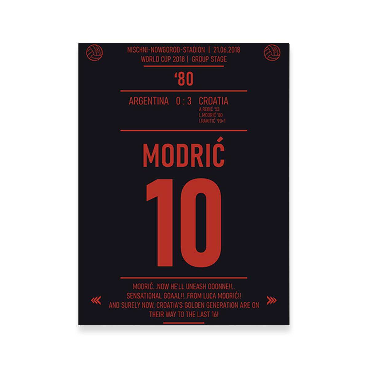 Luka Modric Wall Art