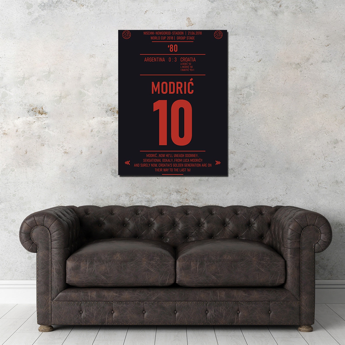 Luka Modric Wall Art