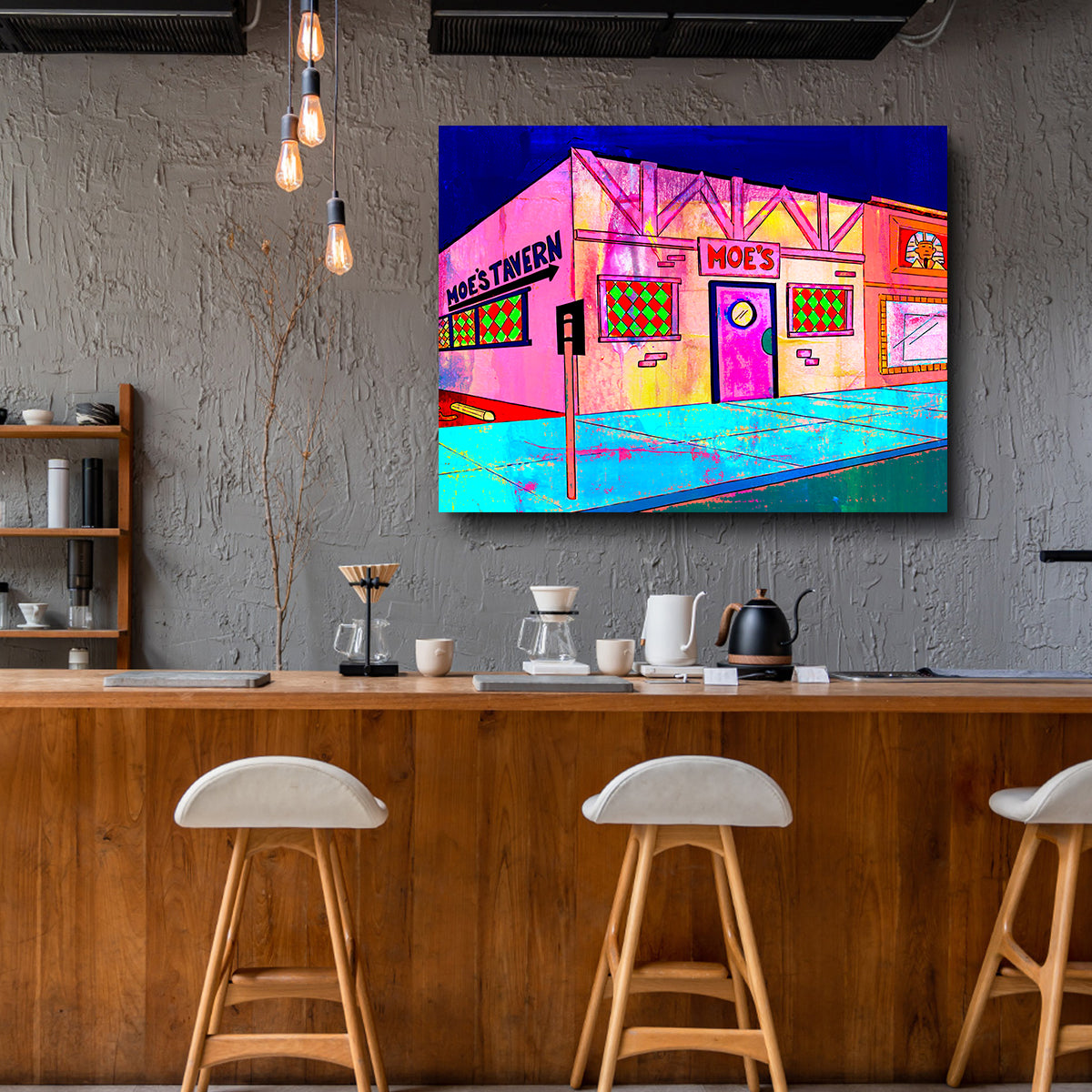 Moe's Tavern Wall Art