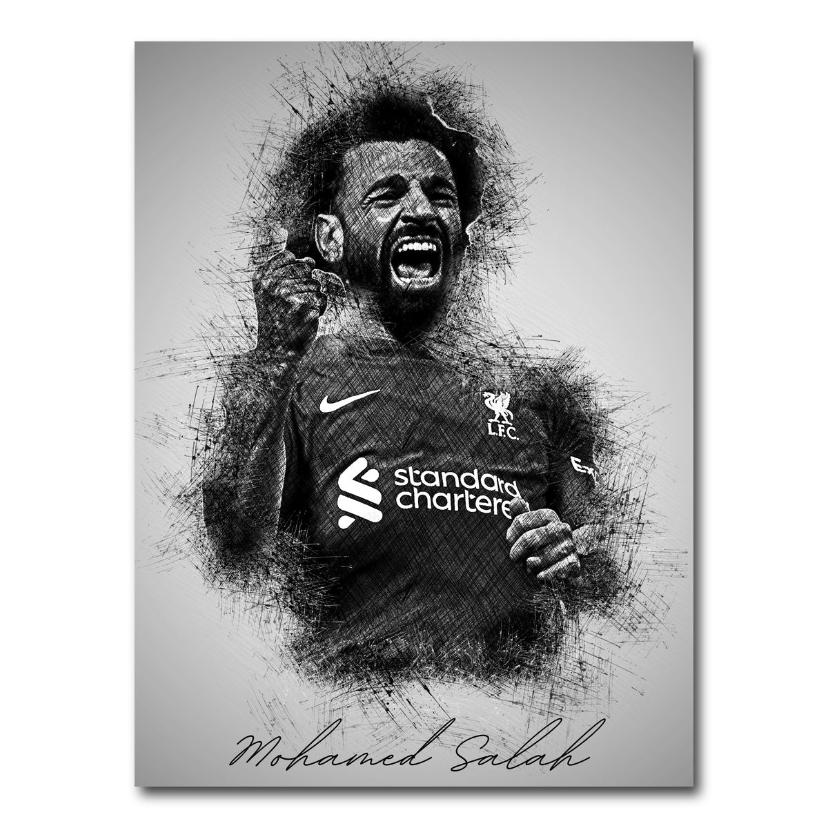 AUTO-MOCKUP WHITE | Mohamed Salah 2 | 1 Piece | Gallery Wrap Canvas | group=3x4