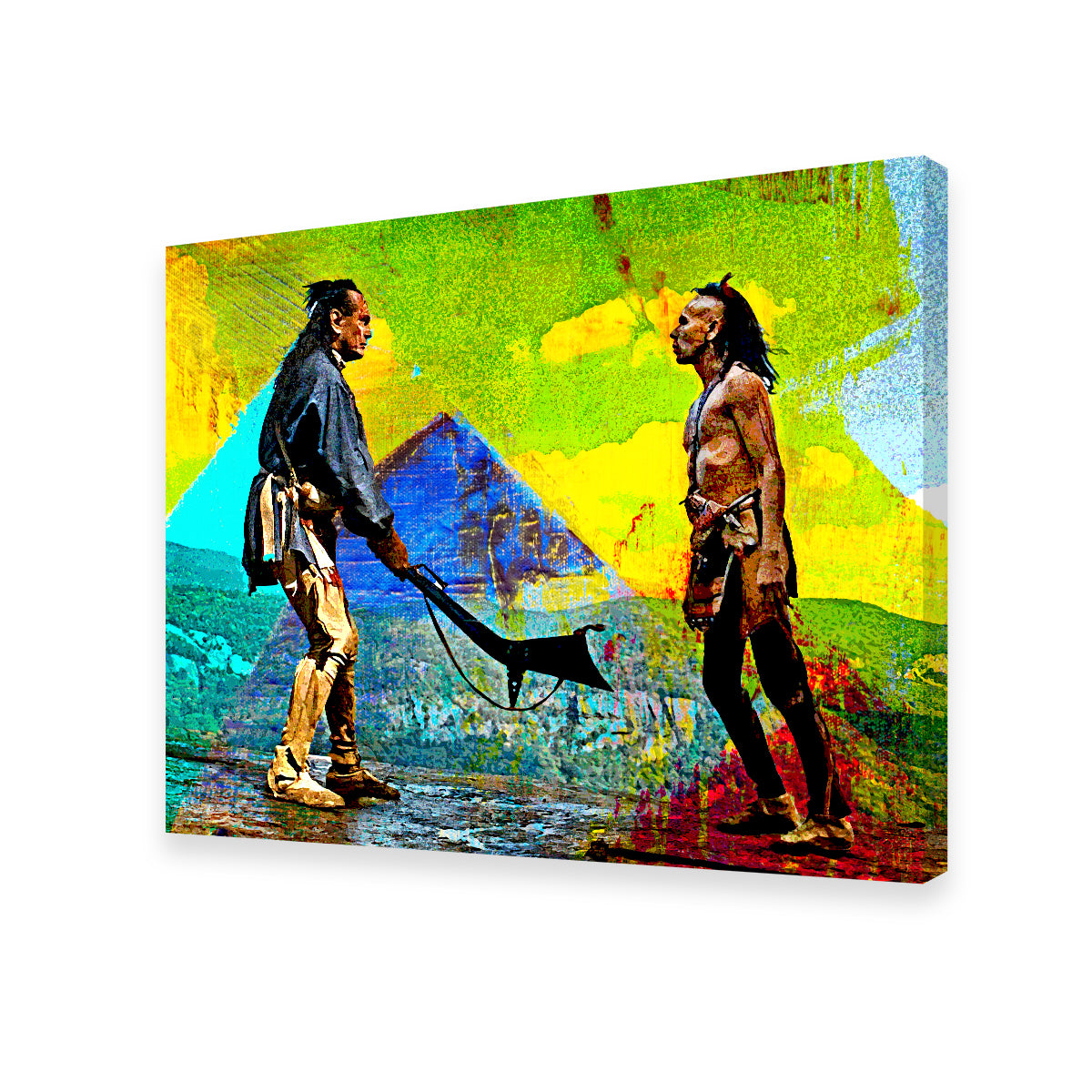Last of the Mohicans Yellow Blend Wall Art