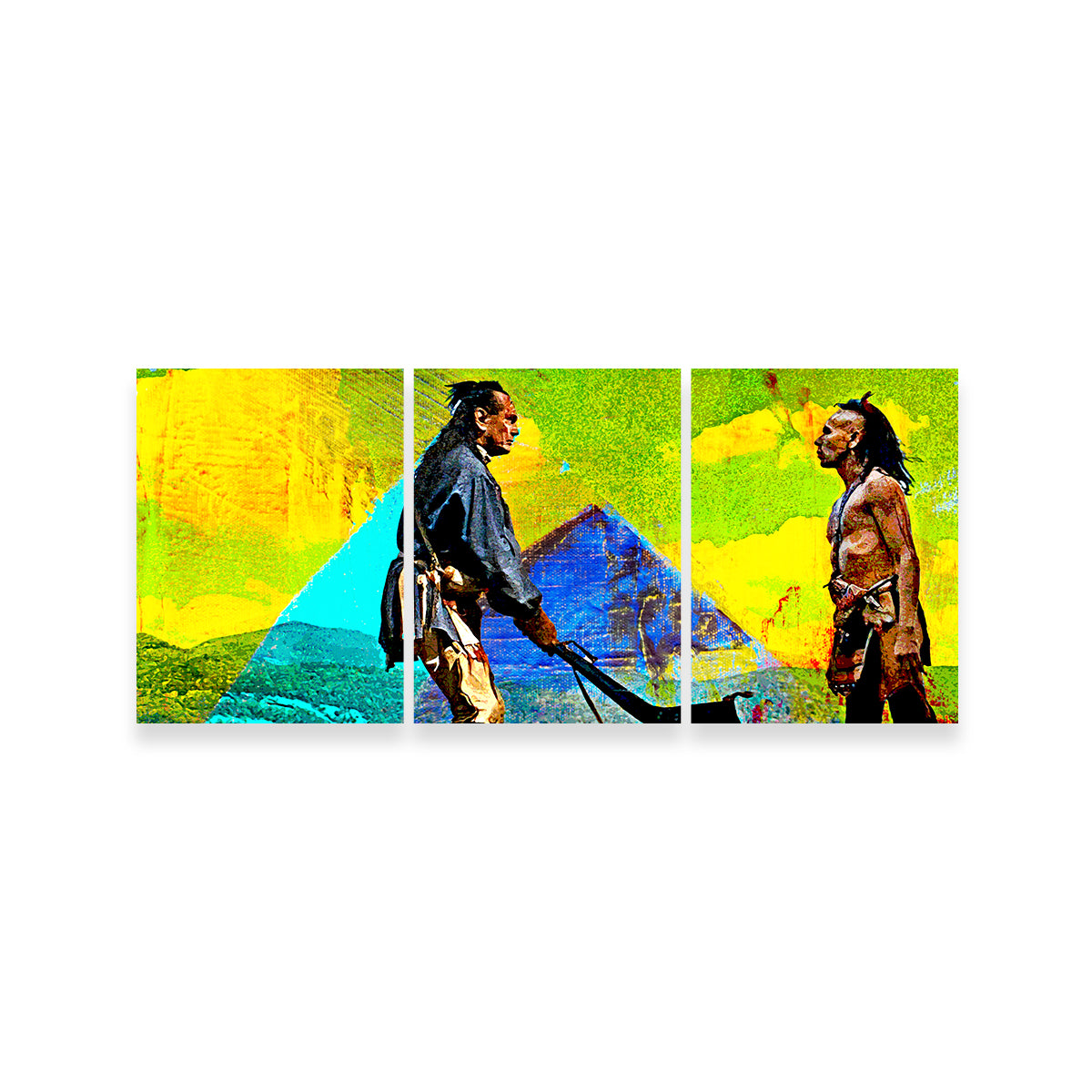 Last of the Mohicans Yellow Blend Wall Art