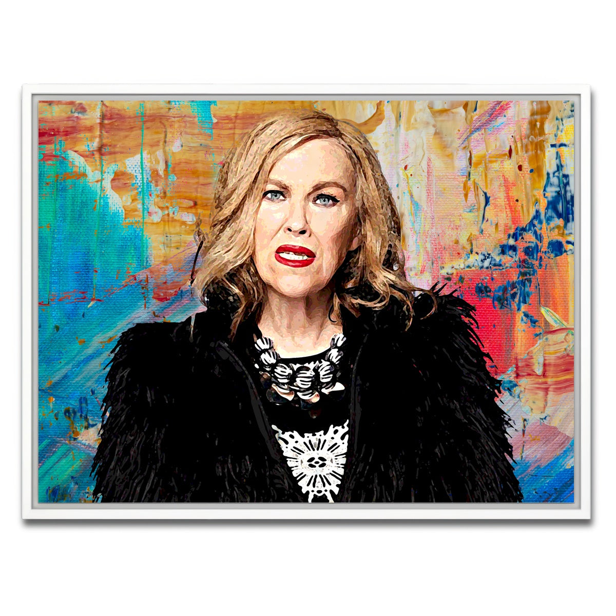 AUTO-MOCKUP WHITE | Moira | 1 Piece | White Framed Canvas | group=4x3