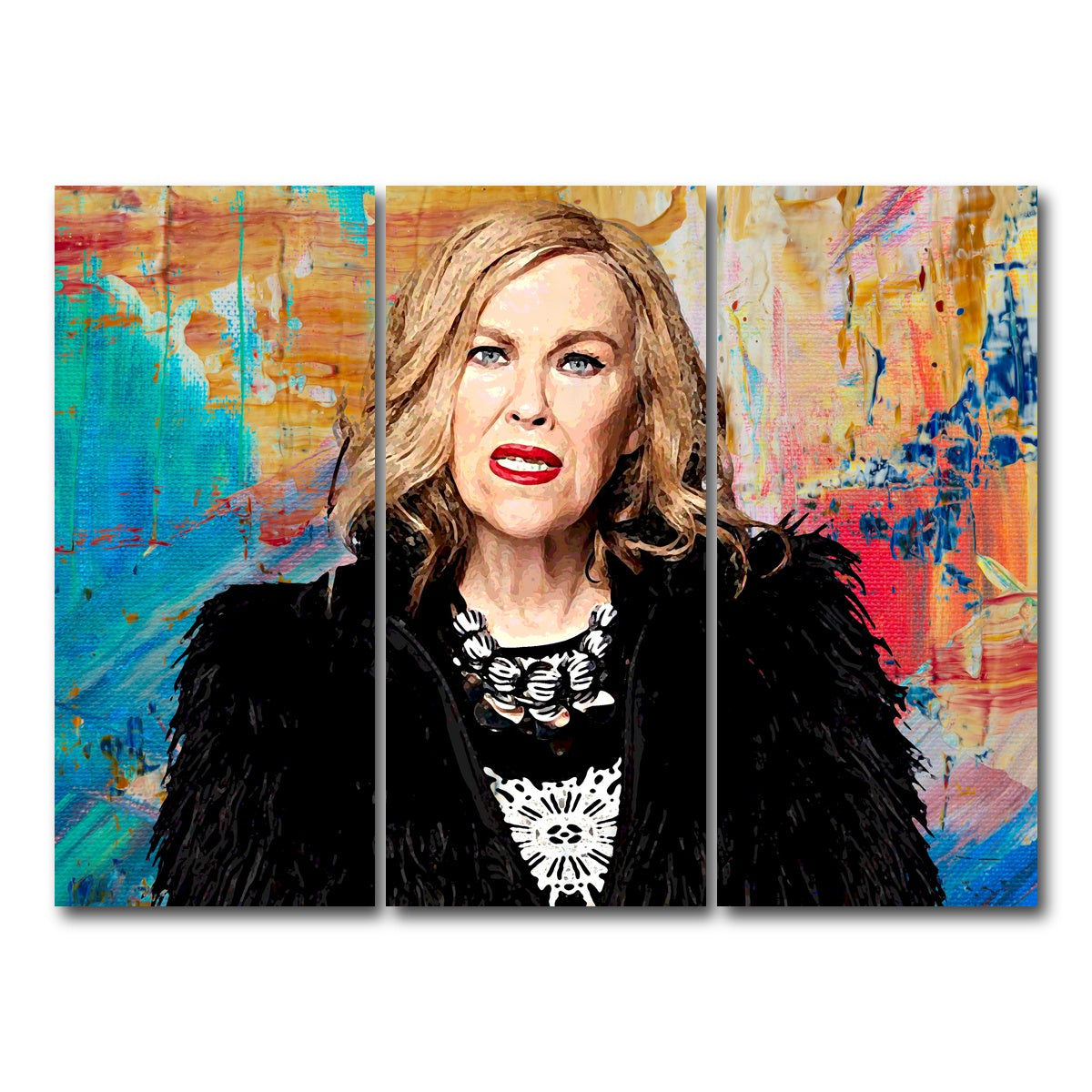 AUTO-MOCKUP WHITE | Moira | 3 Piece | Gallery Wrap Canvas | group=8x18