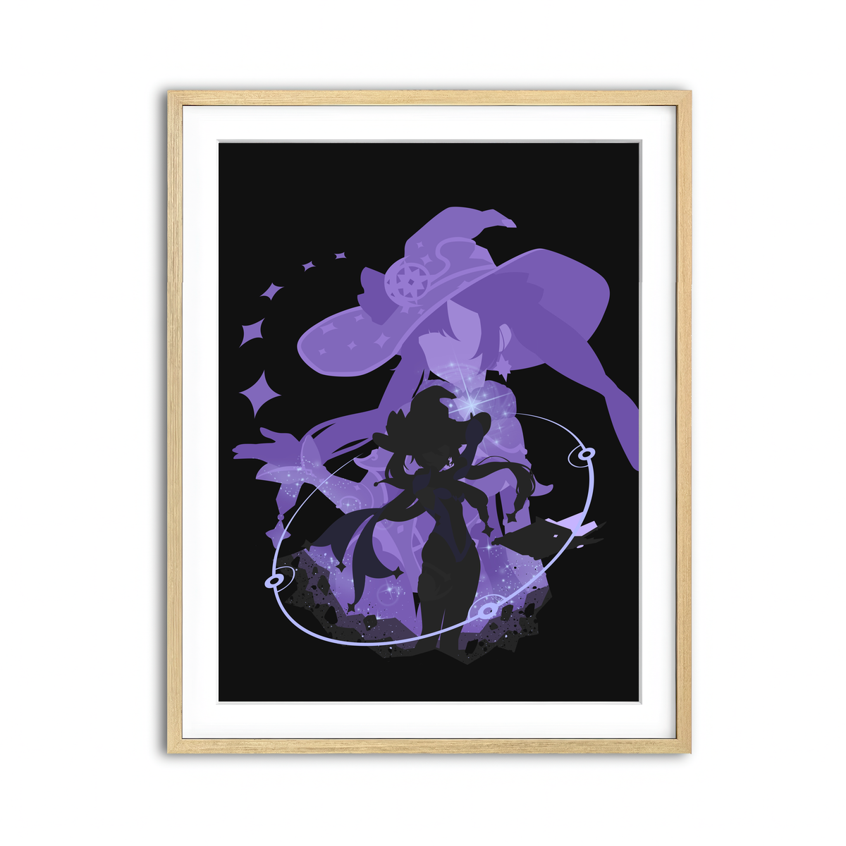 Framed Print 3x4 Natural