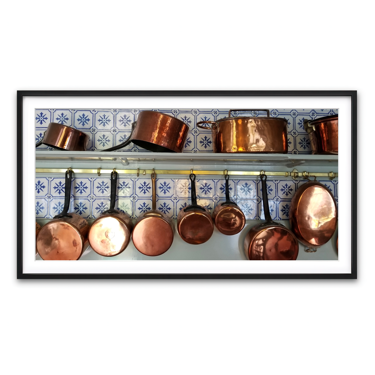 Framed Print 2x1 Black