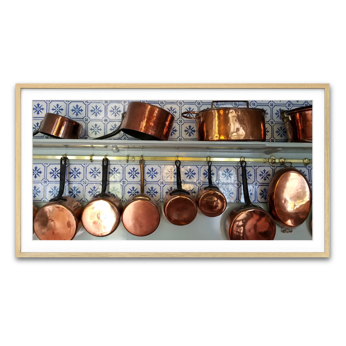 Framed Print 2x1 Natural