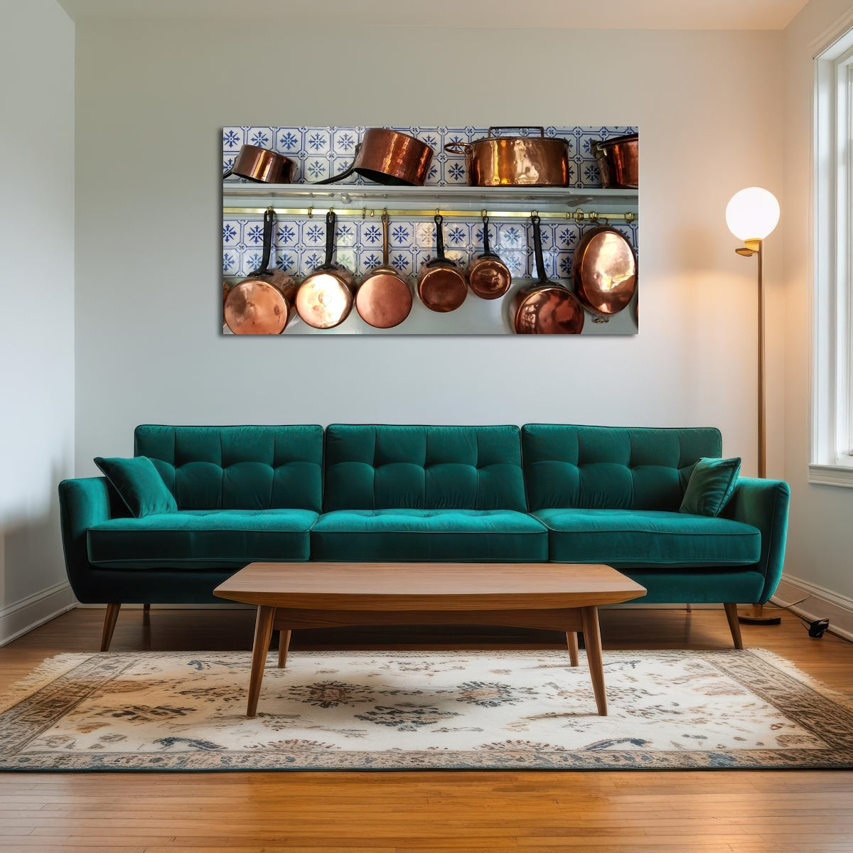 AUTO-MOCKUP ROOM | Monet's Kitchen - Giverny, France