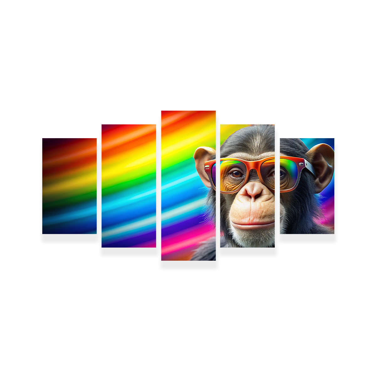 Monkey Color Wall Art