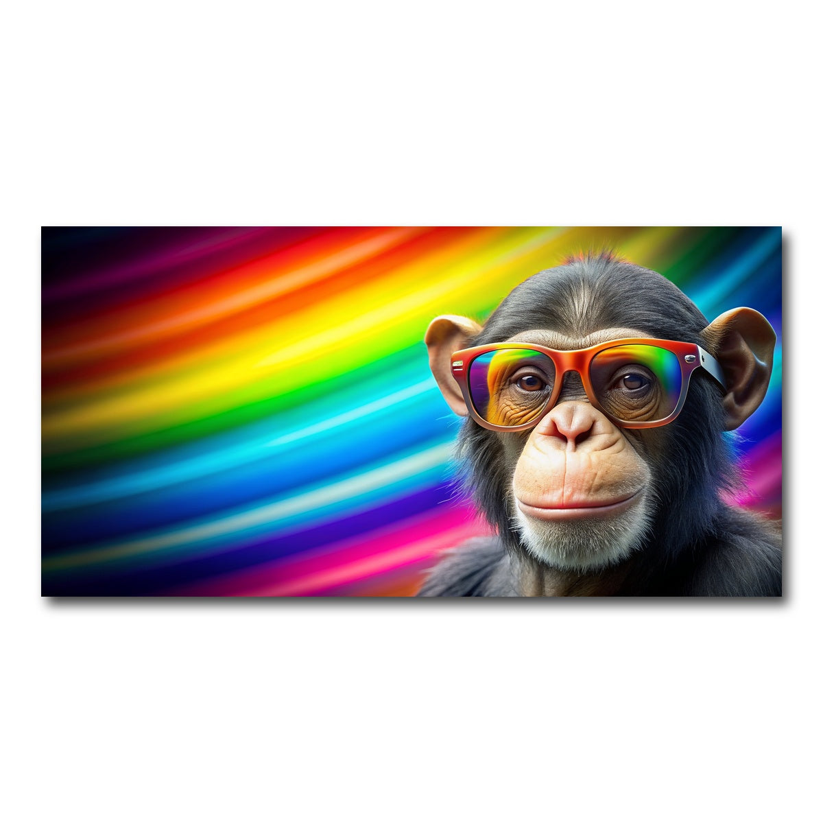 AUTO-MOCKUP WHITE | Monkey Color | 1 Piece | Gallery Wrap Canvas | group=2x1