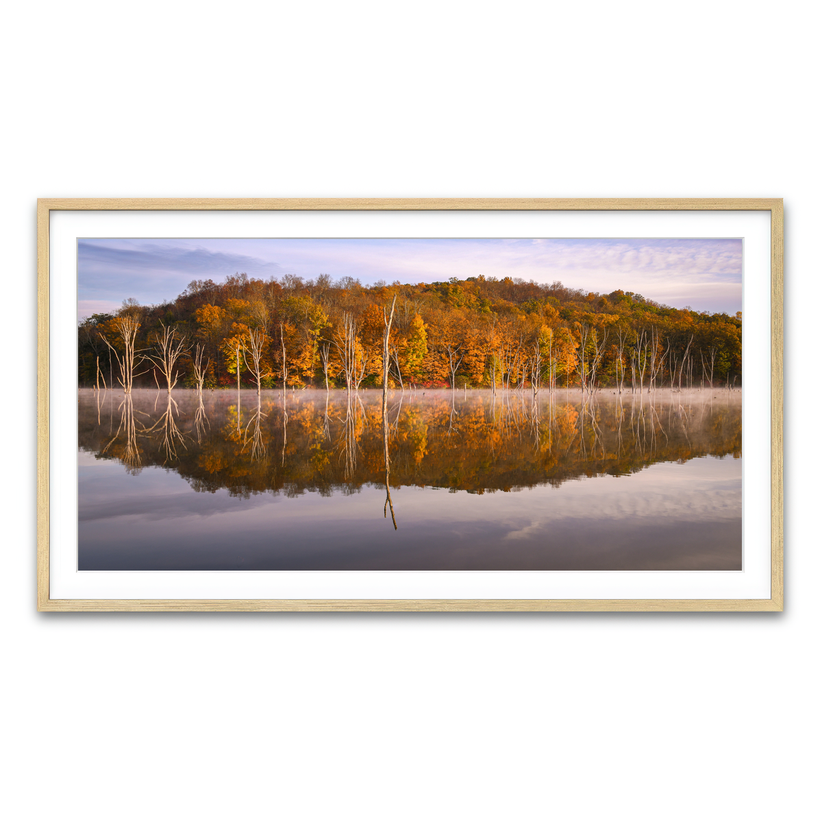 Framed Print 2x1 Natural