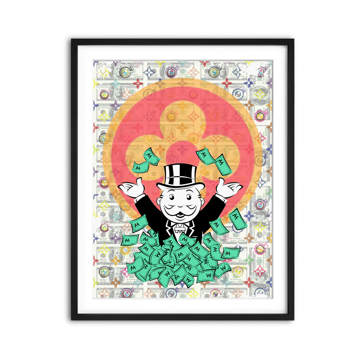 Framed Print 3x4 Black