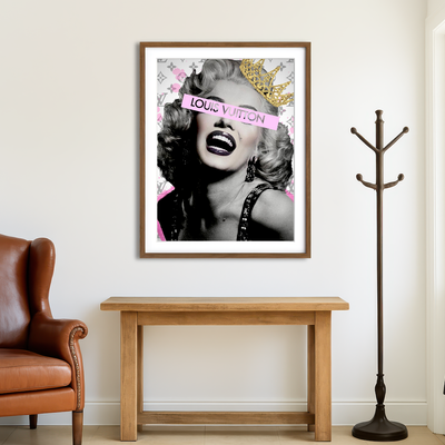 AUTO-MOCKUP ROOM | Monroe See No Evil Wall Art