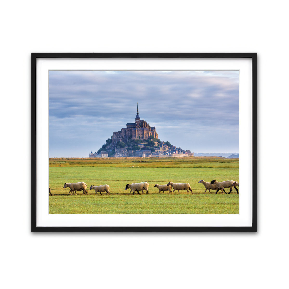 Framed Print 4x3 Black