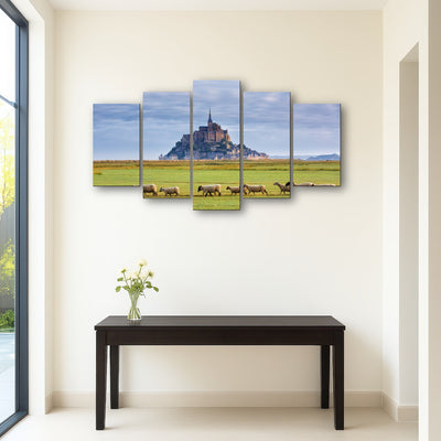 AUTO-MOCKUP ROOM | Mont Saint Michel Abbey