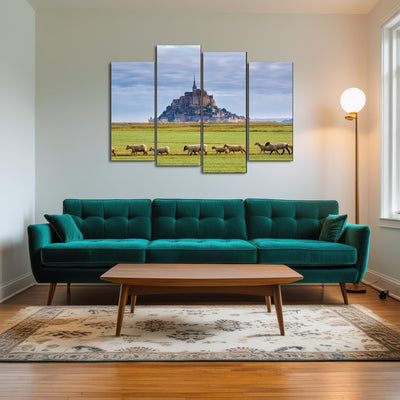 AUTO-MOCKUP ROOM | Mont Saint Michel Abbey
