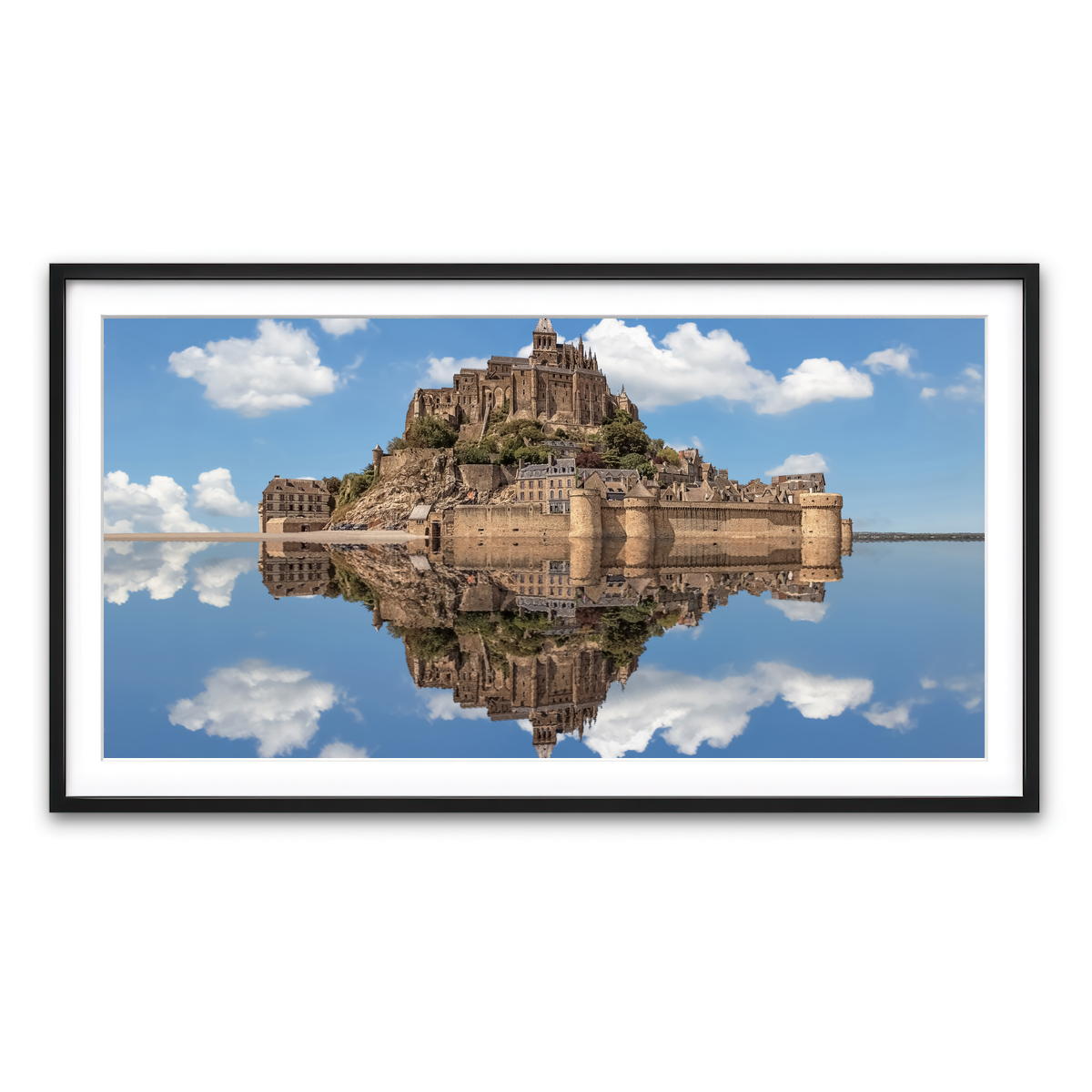 Framed Print 2x1 Black