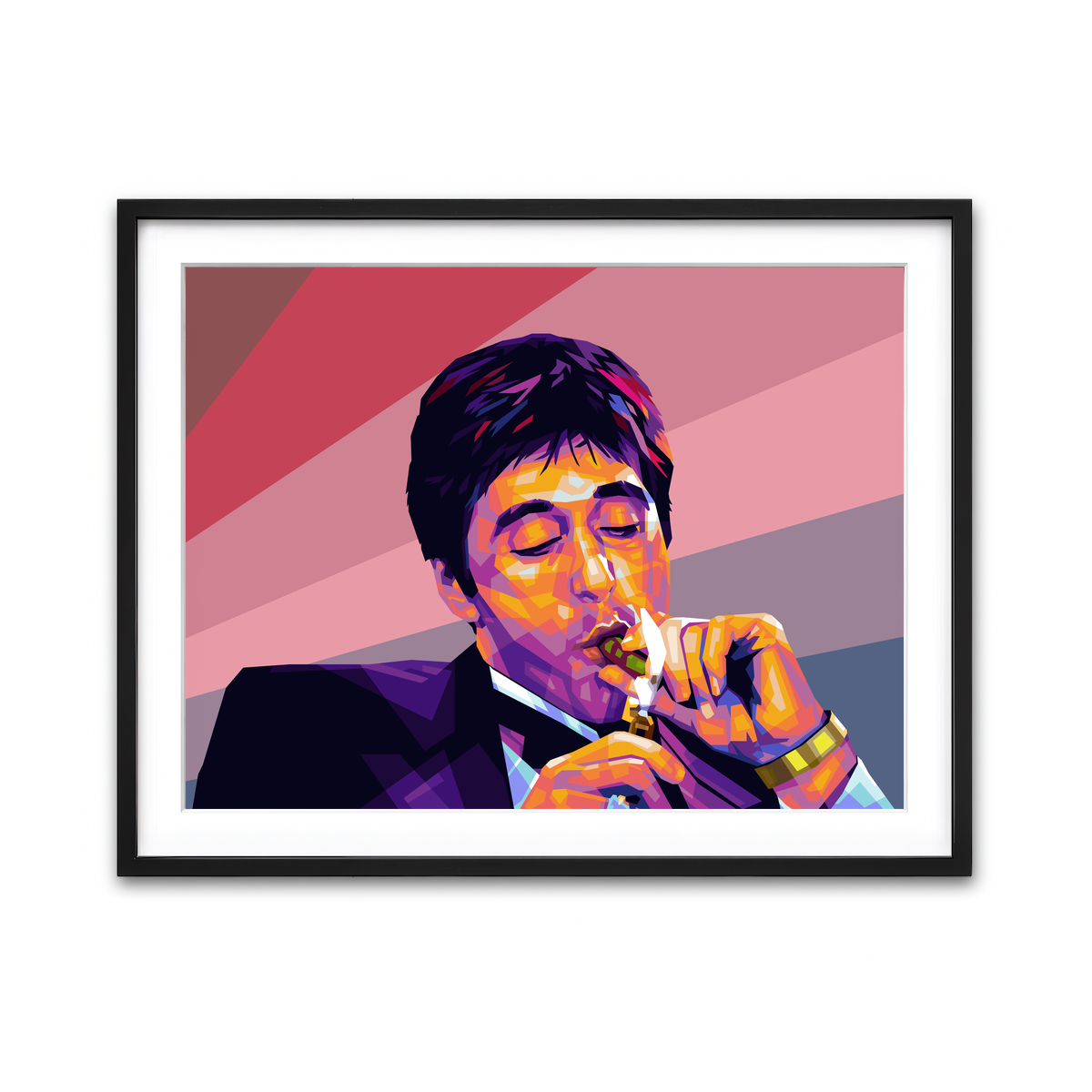 Framed Print 4x3 Black