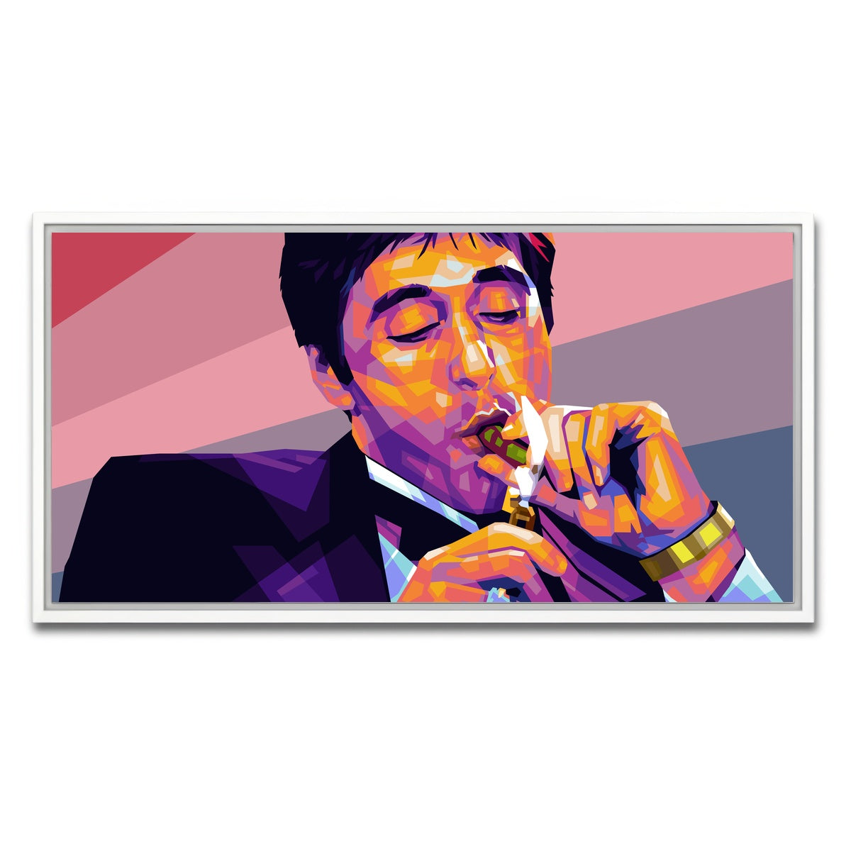 AUTO-MOCKUP WHITE | Montana Cigar | 1 Piece | White Framed Canvas | group=2x1