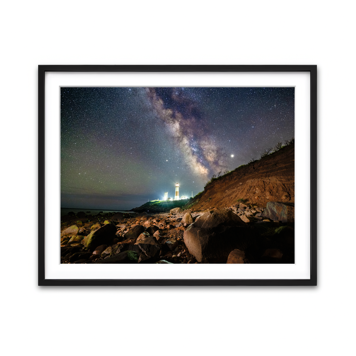 Framed Print 4x3 Black