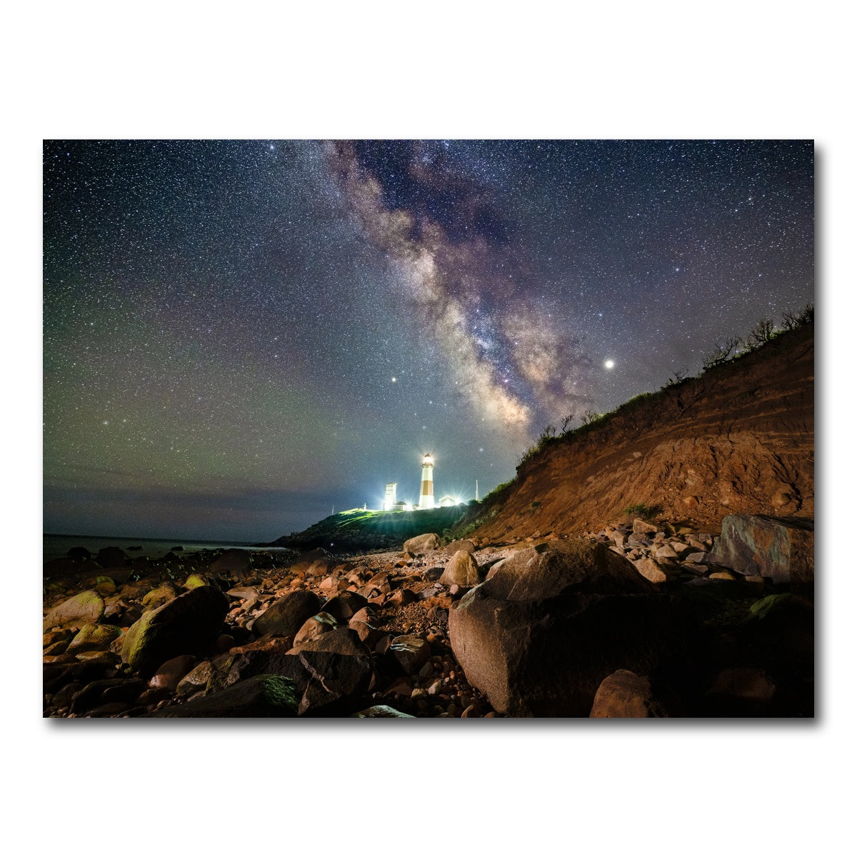 AUTO-MOCKUP WHITE | Montauk Landscape | 1 Piece | Gallery Wrap Canvas | group=4x3