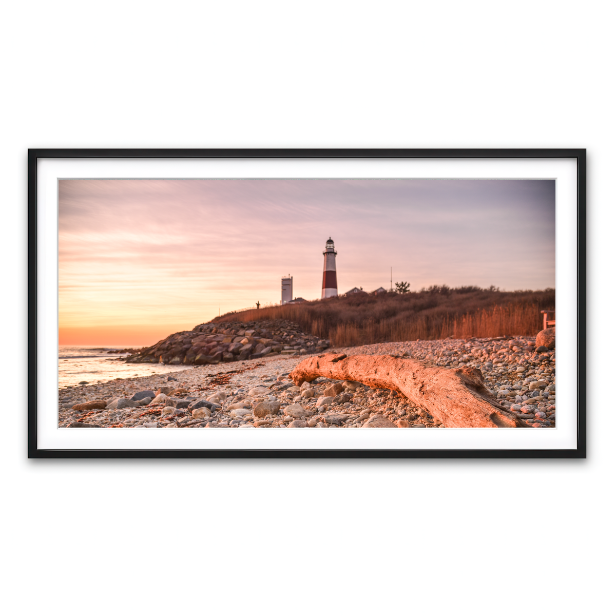 Framed Print 2x1 Black
