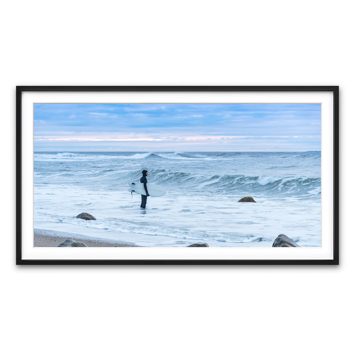 Framed Print 2x1 Black