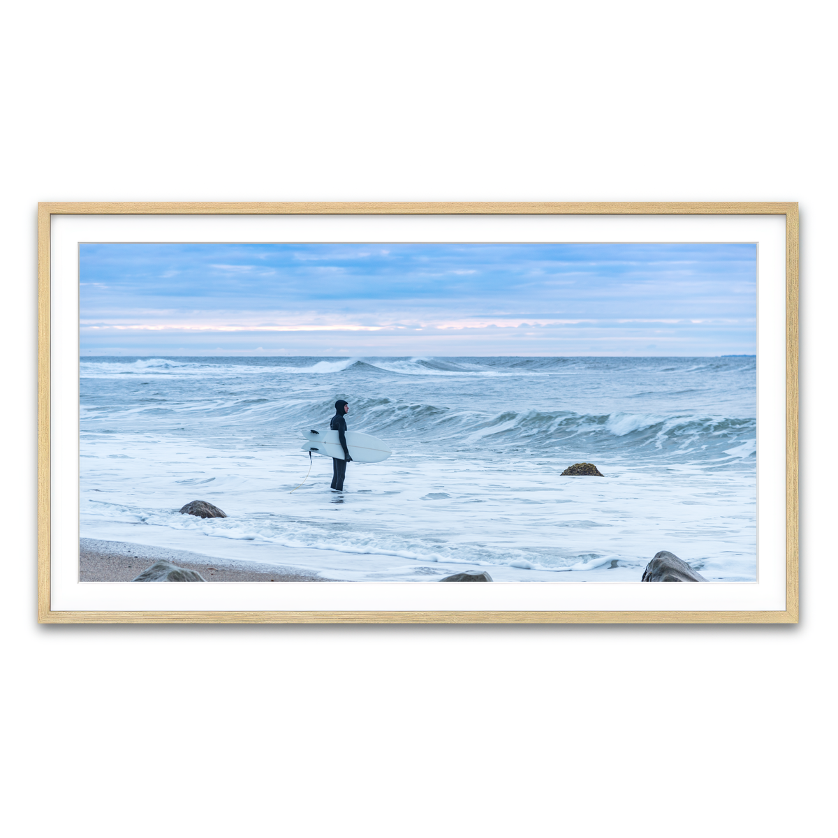 Framed Print 2x1 Natural