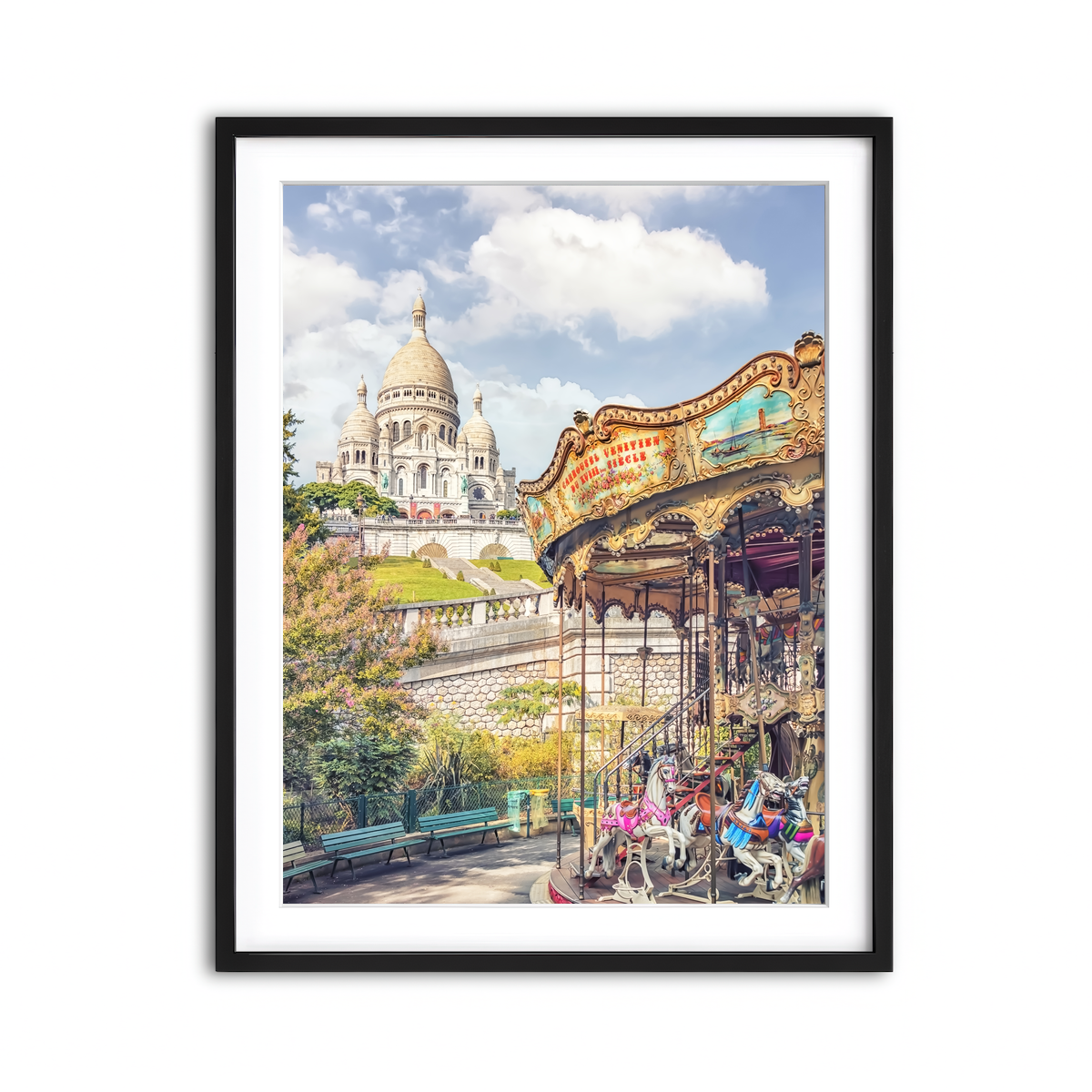 Framed Print 3x4 Black