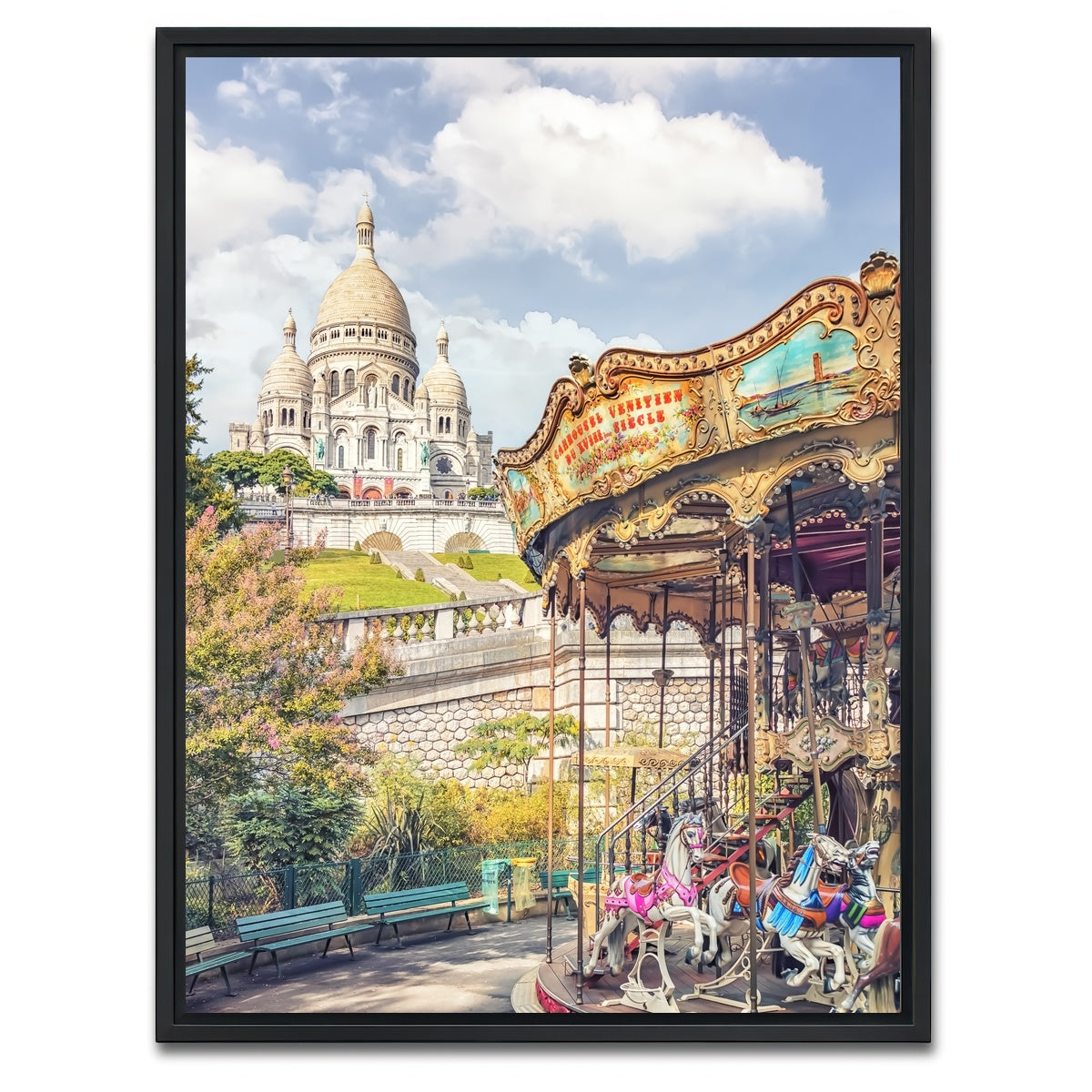 AUTO-MOCKUP WHITE | Montmartre | 1 Piece | Black Framed Canvas | group=3x4