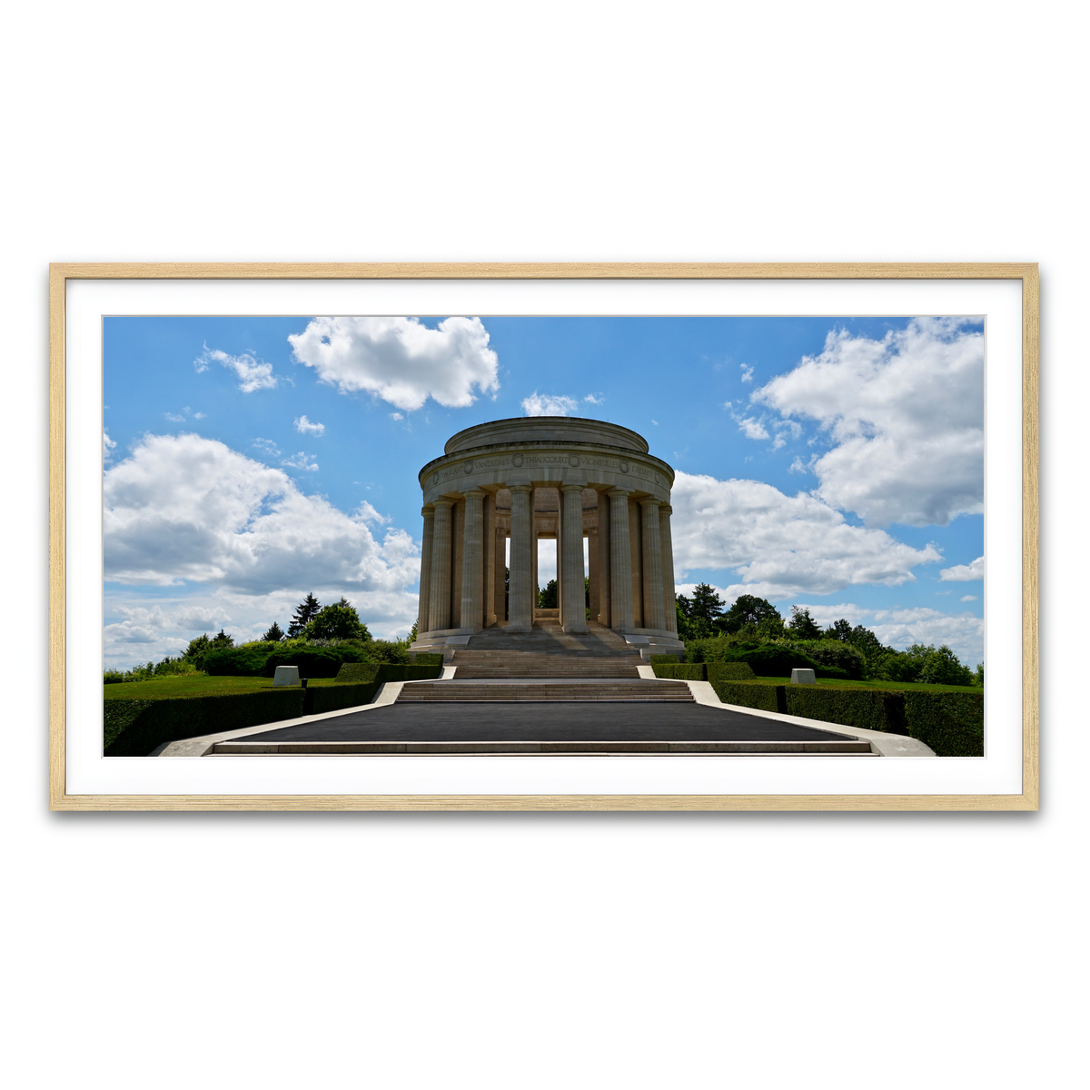 Framed Print 2x1 Natural