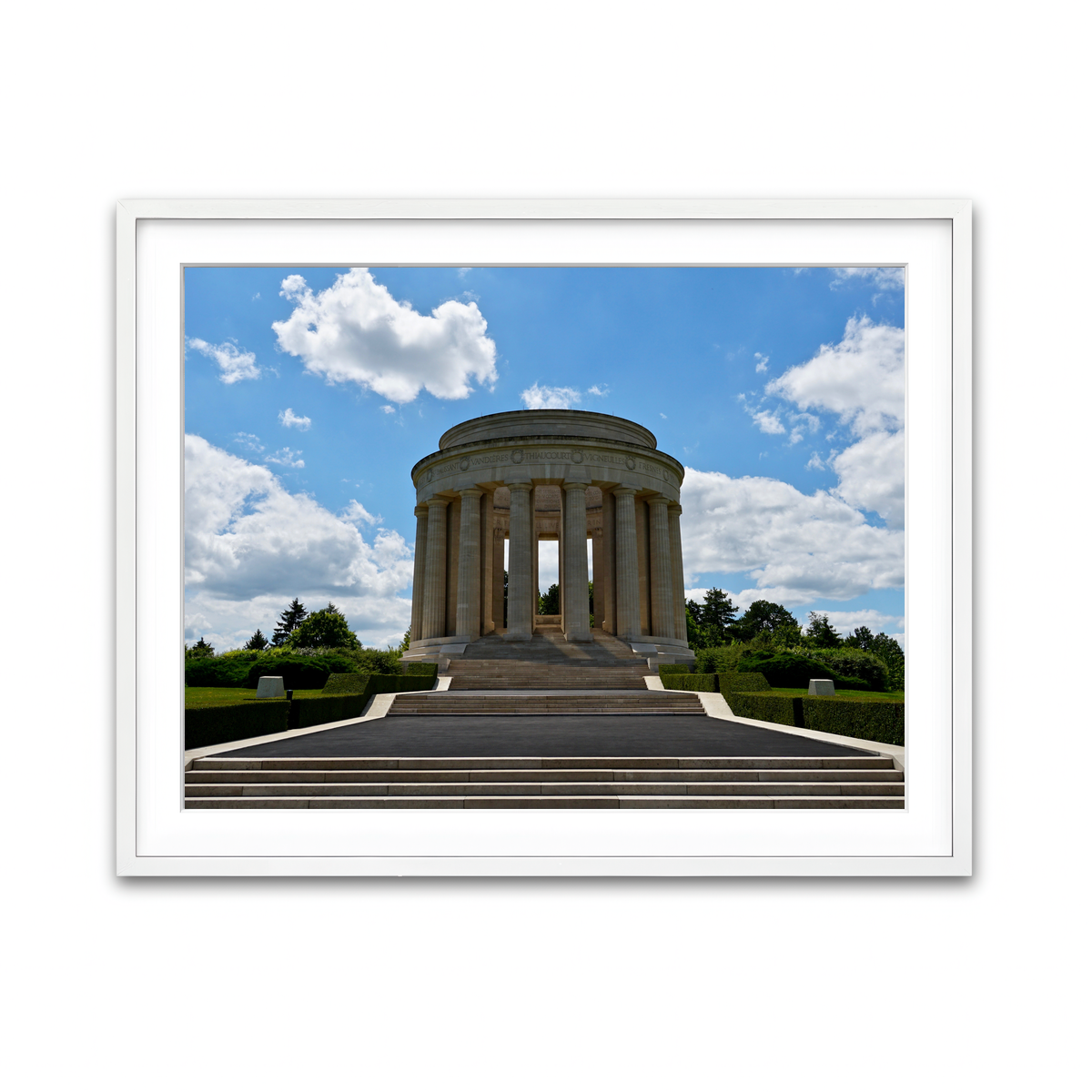 Framed Print 4x3 White