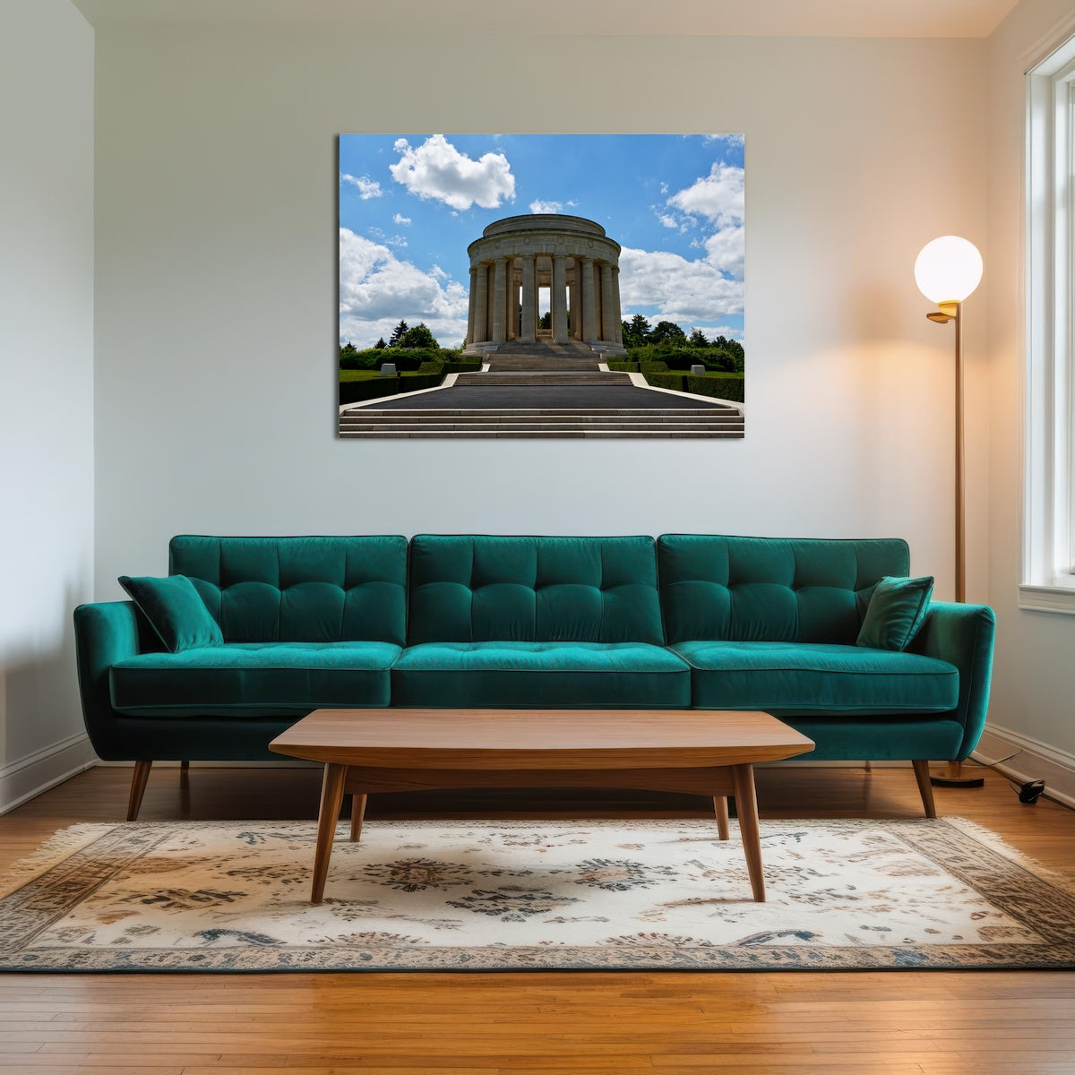 AUTO-MOCKUP ROOM | Montsec US WWI Memorial